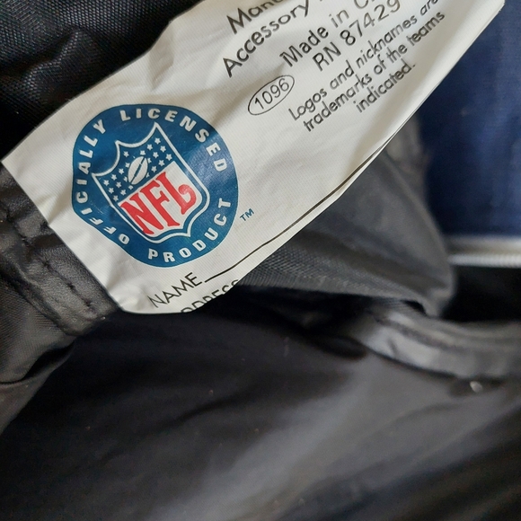 Vintage NFL Dallas Cowboys Blue Duffel Bag Football (Bag C) - Picture 10 of 10